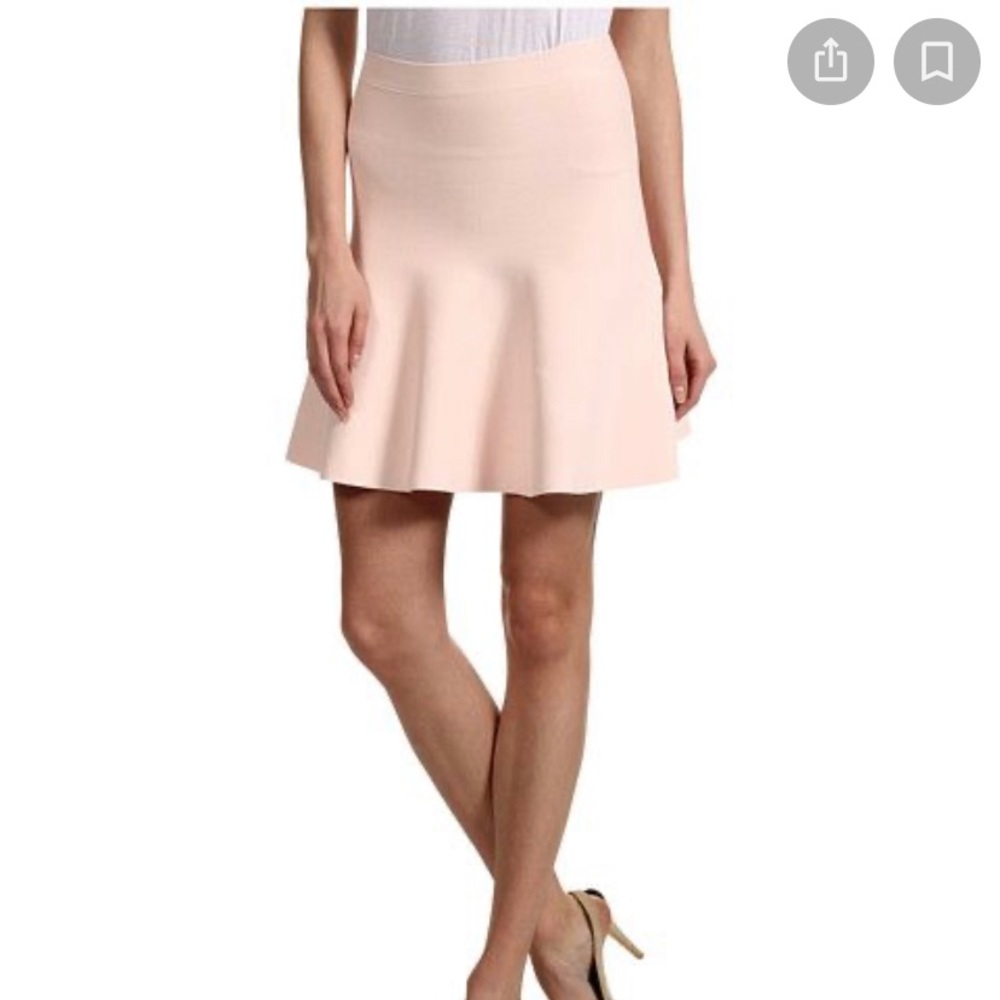 NWT: BCBG MAXAZRIA dusty pink amilya skirt size S